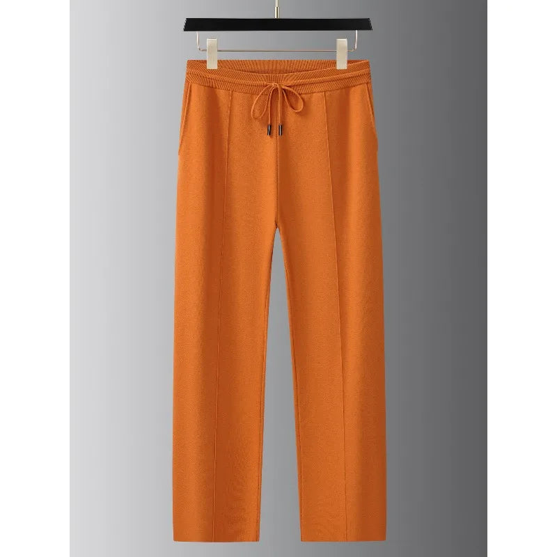 Ensemble homme Minglu en maille bicolore – CLEVI Paris