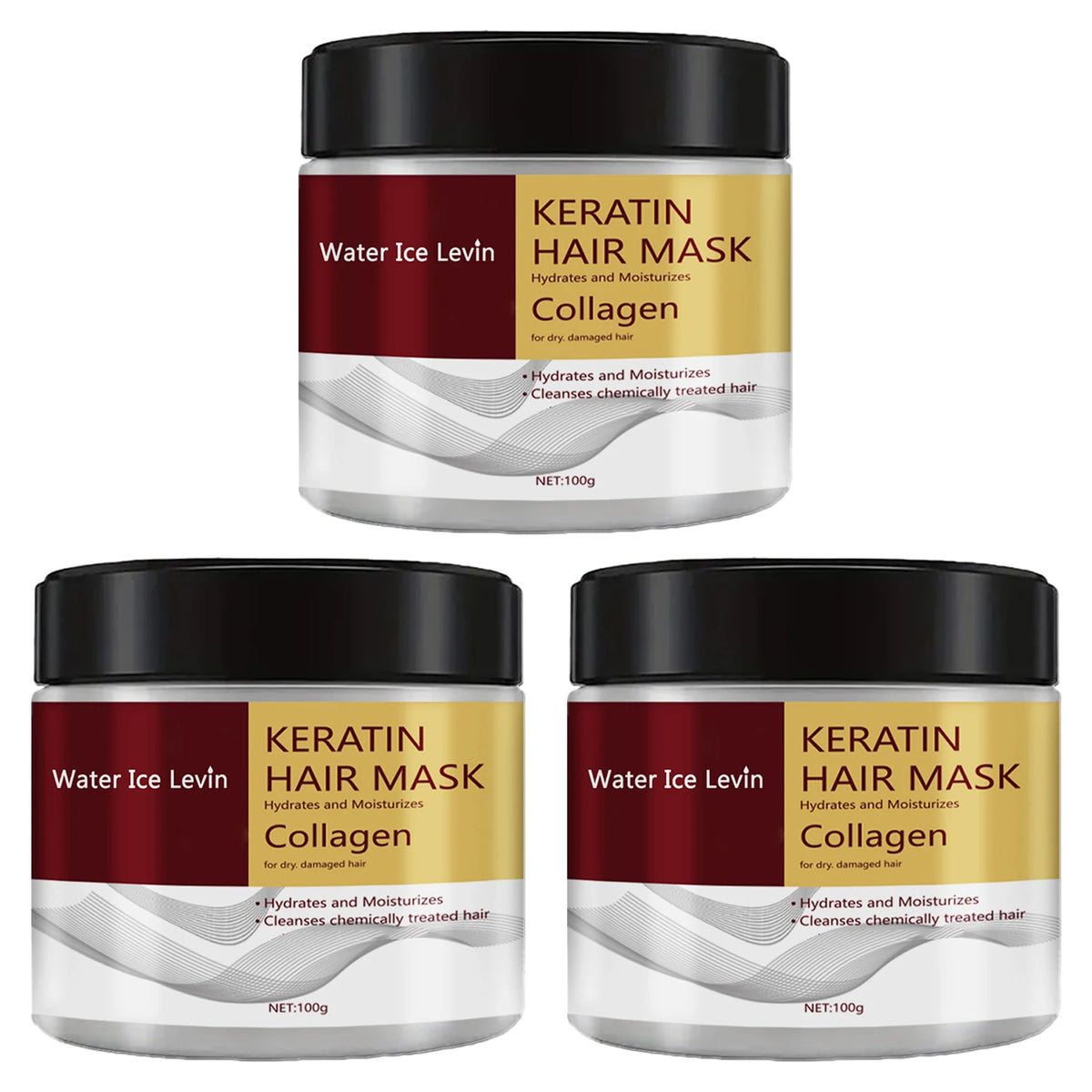 Masque Kératine Collagène Réparateur Cheveux – CLEVI Paris