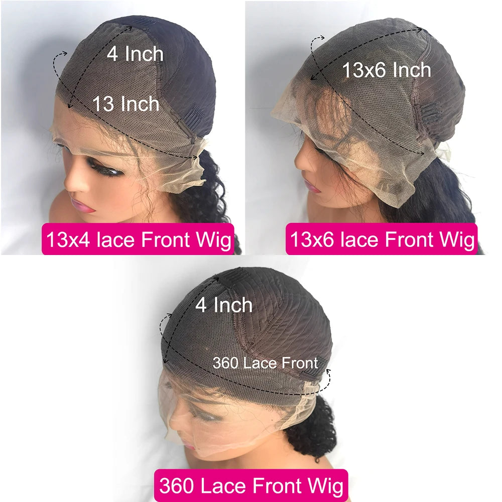 Perruque HD Lace Frontal 13x4 13x6 360 Cheveux Humains – CLEVI Paris