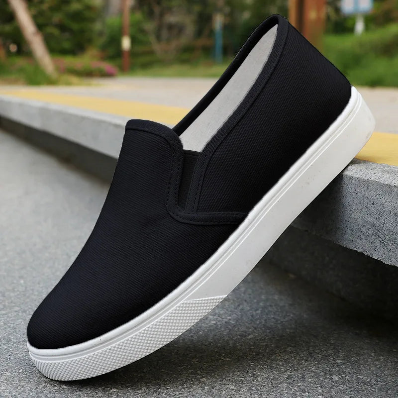 Chaussures unisexes en toile à enfiler – CLEVI Paris