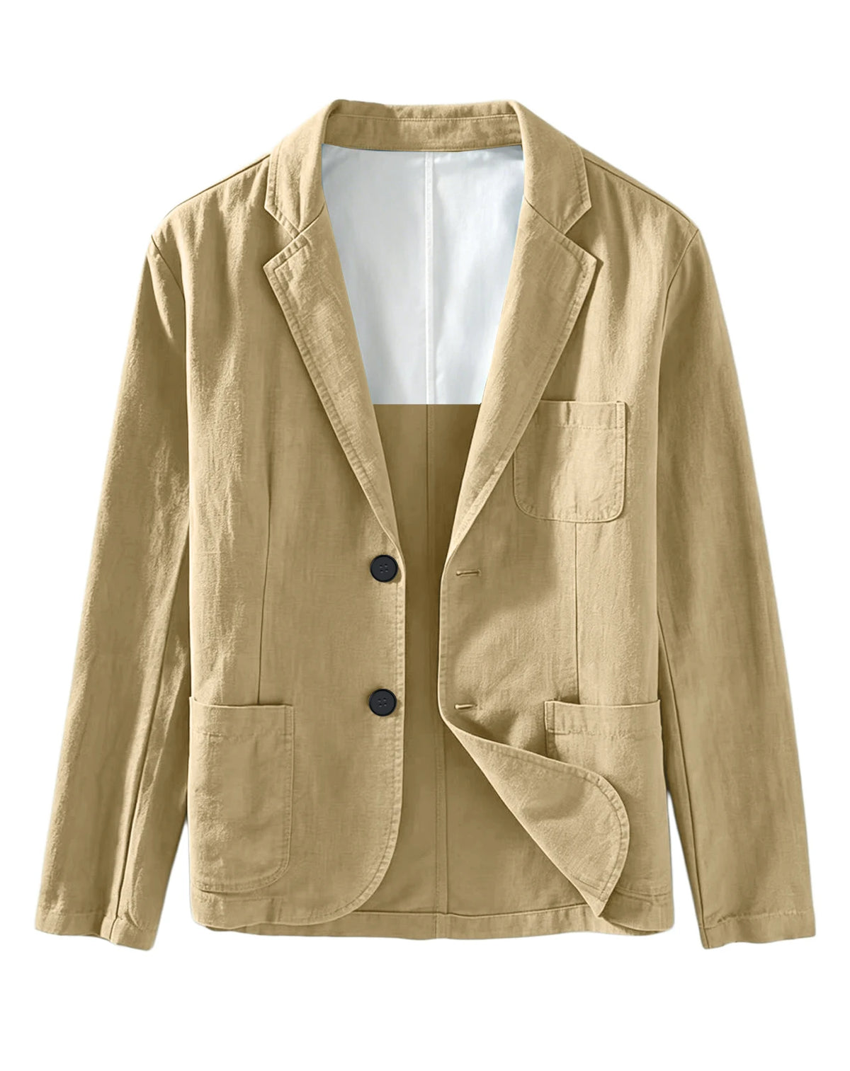 Blazer lin homme coupe slim – CLEVI Paris