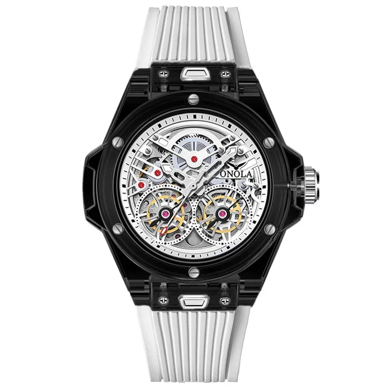 Montre Mécanique Squelette Tourbillon ONOLA Homme – CLEVI Paris