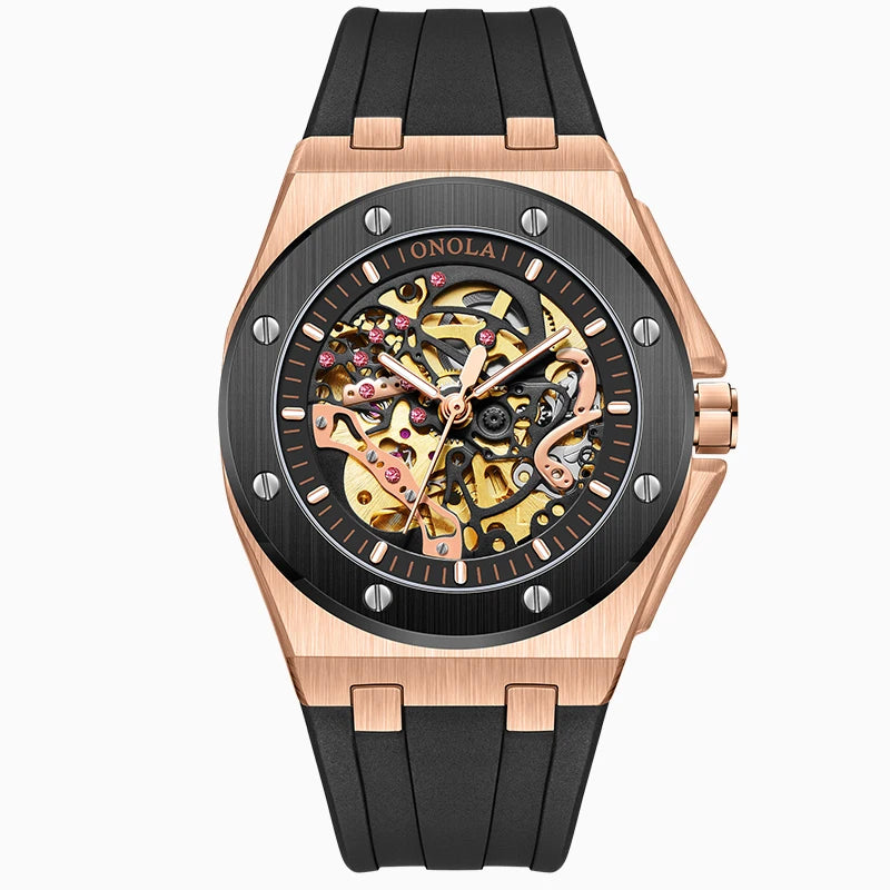 Montre Homme ONOLA ON3834 Automatique Squelette – CLEVI Paris