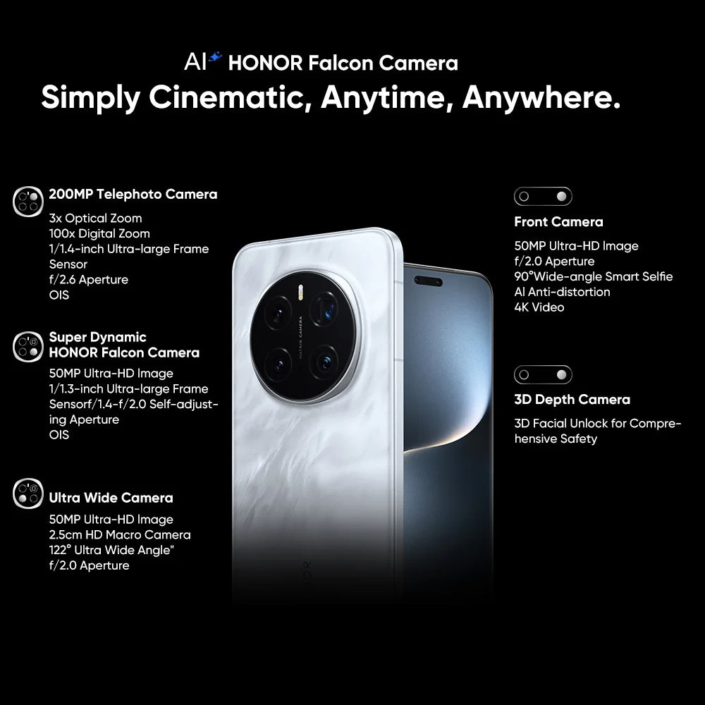 HONOR Magic7 Pro 5G OLED 6,8 pouces – CLEVI Paris