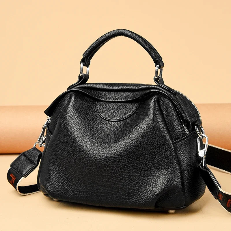 Sac fourre-tout femme à poches zippées – CLEVI Paris