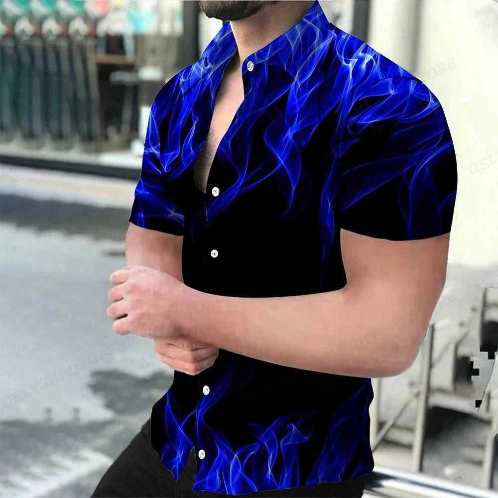 Chemise Hawaïenne Baroque Homme – CLEVI Paris