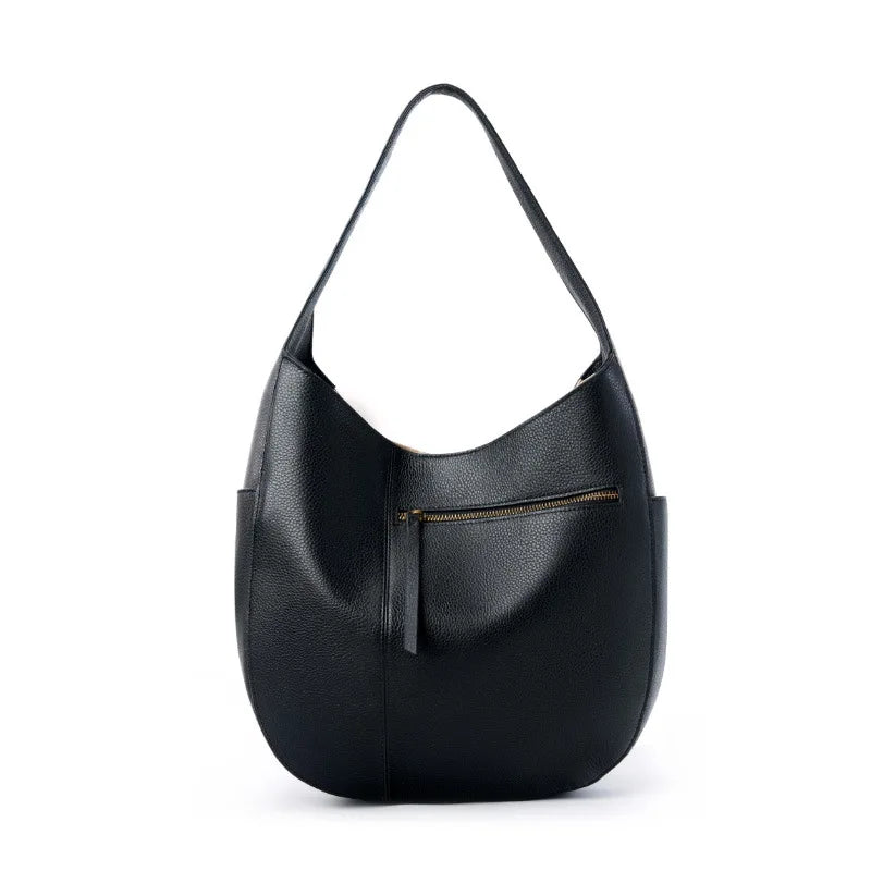 Sac hobo femme souple en cuir Zency – CLEVI Paris