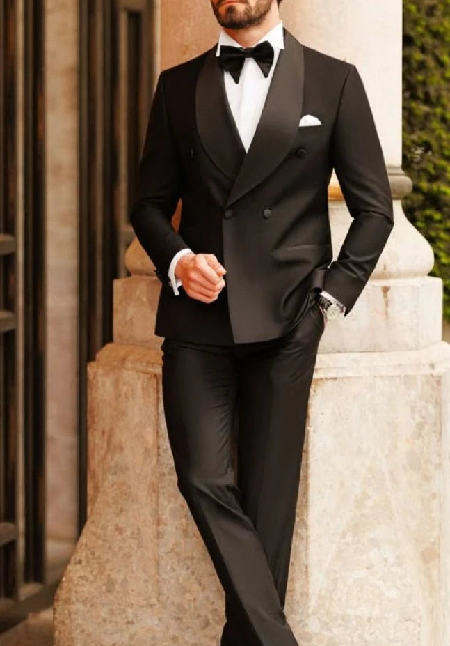 Smoking Homme 3 Pièces Sur Mesure – CLEVI Paris