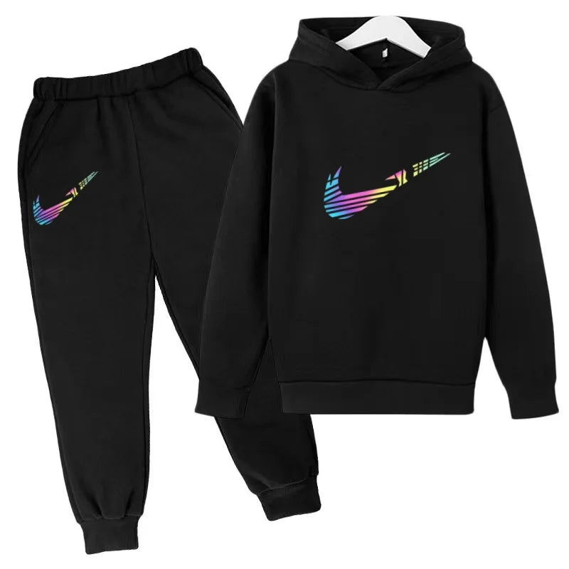 Ensemble enfant sweat à capuche et pantalon – CLEVI Paris