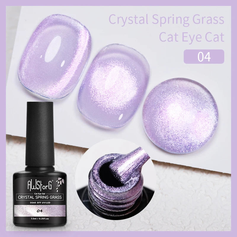 Vernis Gel UV Cat Eye AWStorG 7,5ml Semi-Permanent – CLEVI Paris