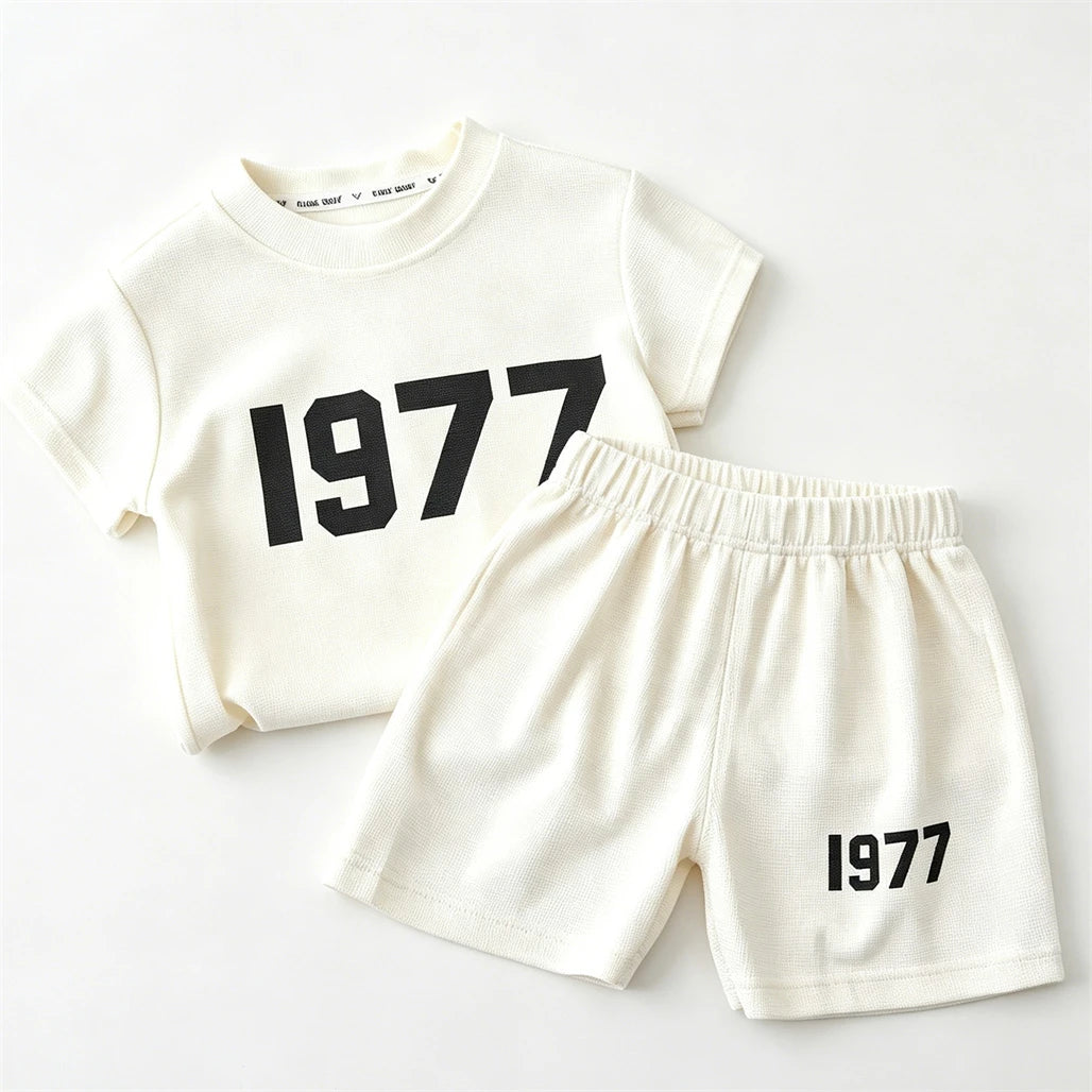 Ensemble enfant unisexe haut et short – CLEVI Paris