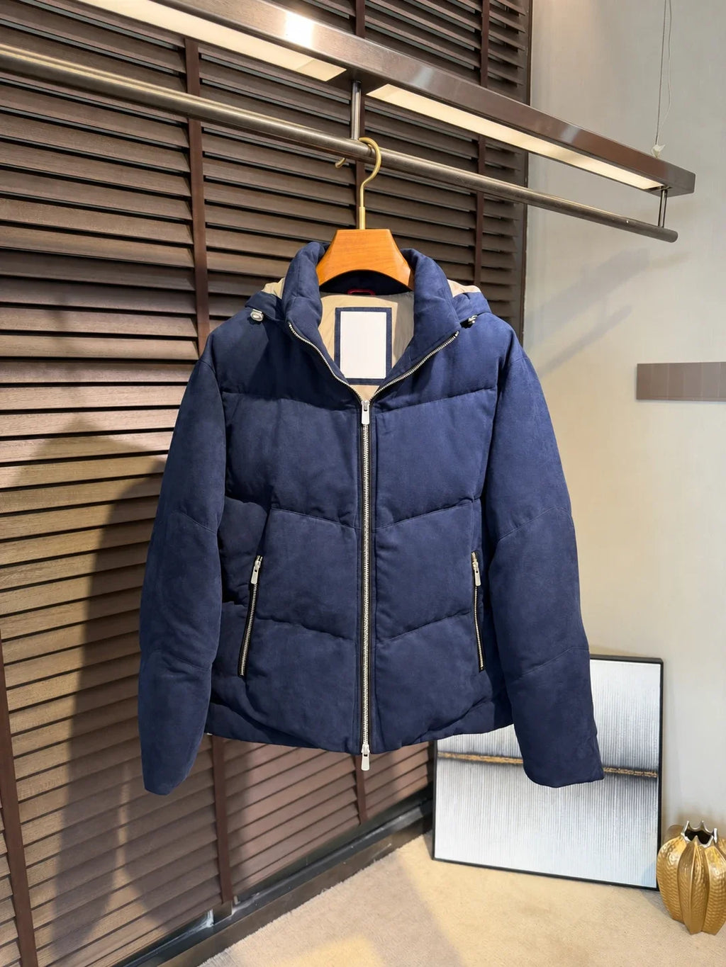 Veste homme à capuche zippée – CLEVI Paris