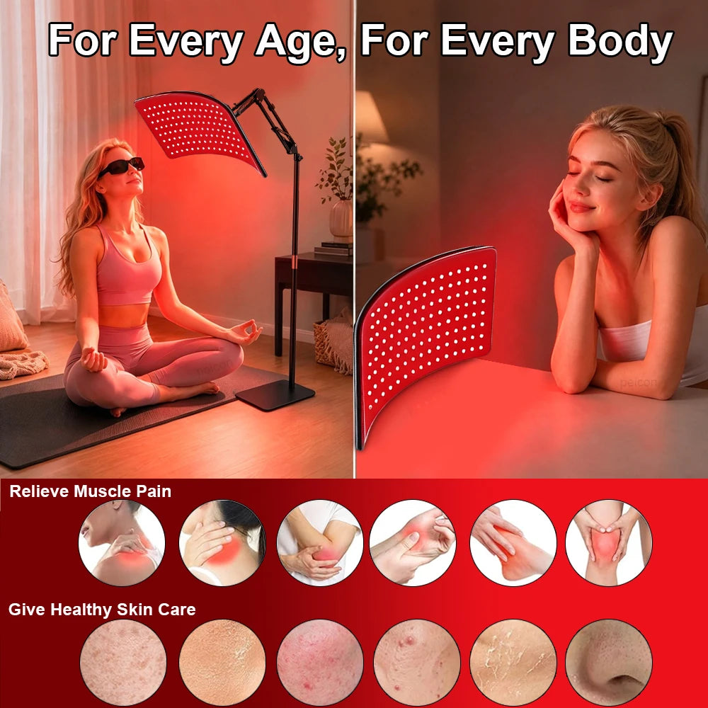 Lampe LED rouge et infrarouge 660/850 nm – CLEVI Paris