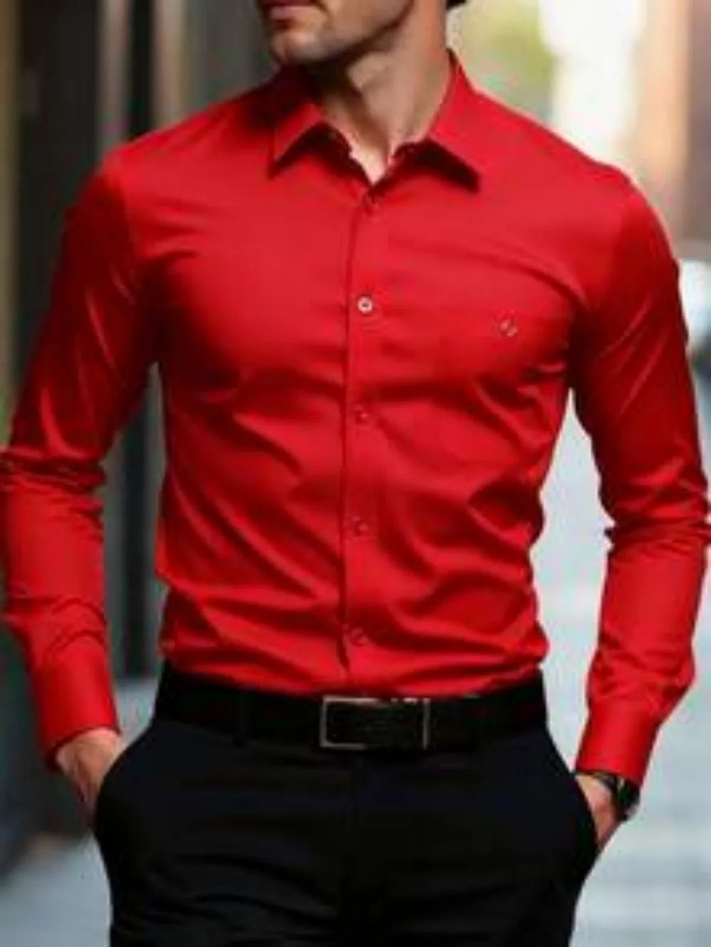 Chemise homme unie élégante – CLEVI Paris