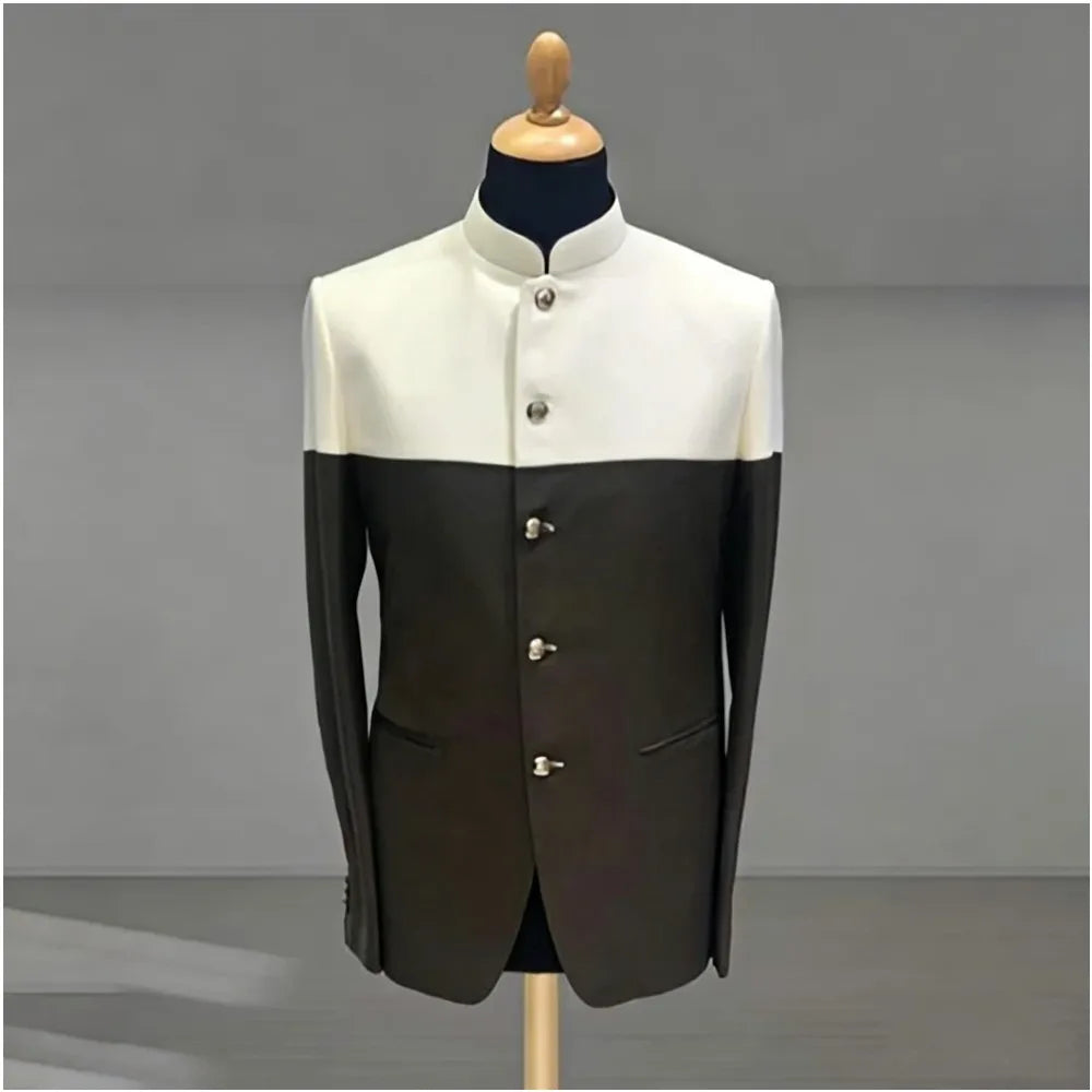 Costume homme 2 pièces col montant – CLEVI Paris