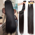 Mèches Bone Straight Remy Hair Noir Naturel – CLEVI Paris