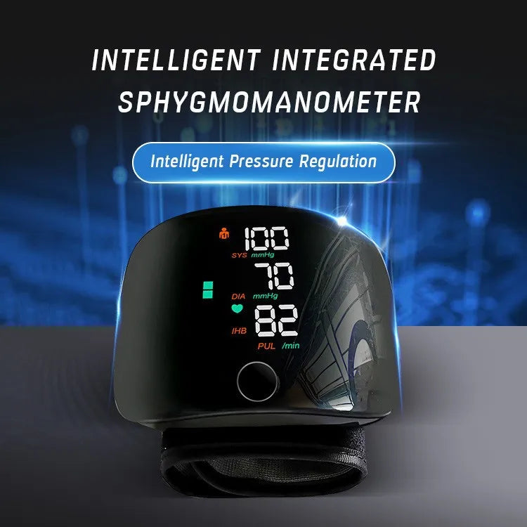 Tensiomètre Poignet LED Rechargeable Vocal 5 Langues – CLEVI Paris