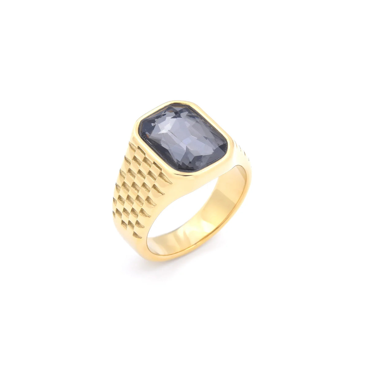 Bague homme en acier 316L – CLEVI Paris