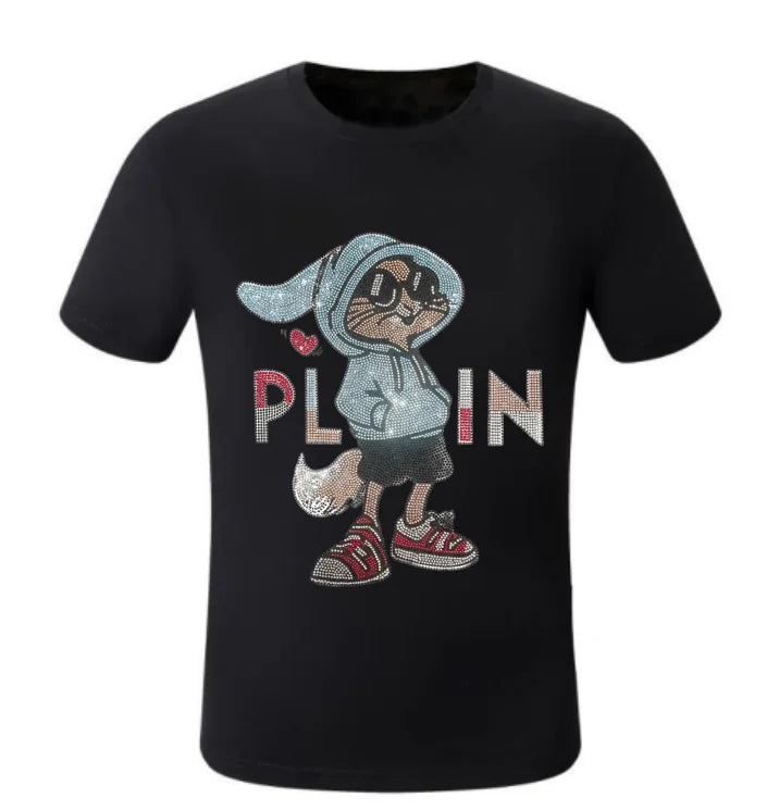 Short Homme Casual Strass Luxe PLEIN ALI – Hip Hop Coupe Ample Cordon – 27 Coloris, S à XXXL – CLEVI Paris
