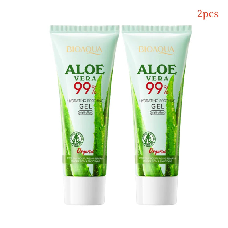 Gel Aloé Vera Hydratant Visage & Corps – Apaisant, Anti-Acné & Réparateur Solaire – CLEVI Paris