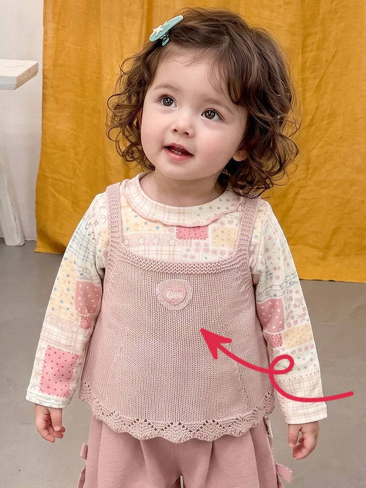 Tenue bébé fille en coton, ensemble ou gilet – CLEVI Paris