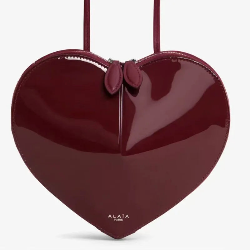 Sac femme en similicuir verni – CLEVI Paris