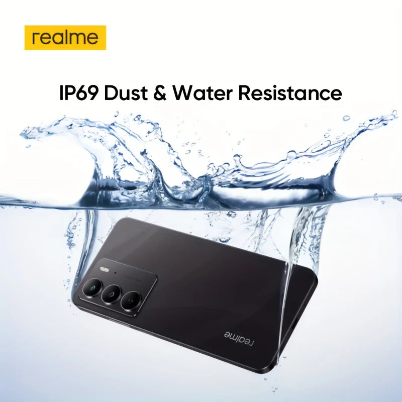 Smartphone realme C75 4G noir 256 Go – CLEVI Paris