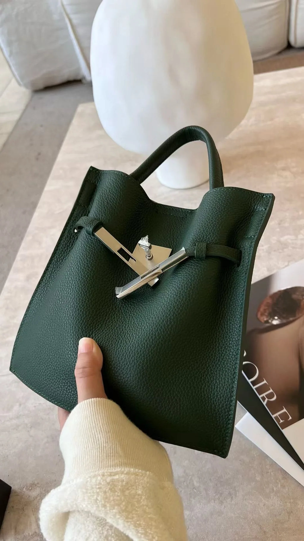 Sac Seau Femme Cuir Vachette Première Couche Style Médiéval – CLEVI Paris