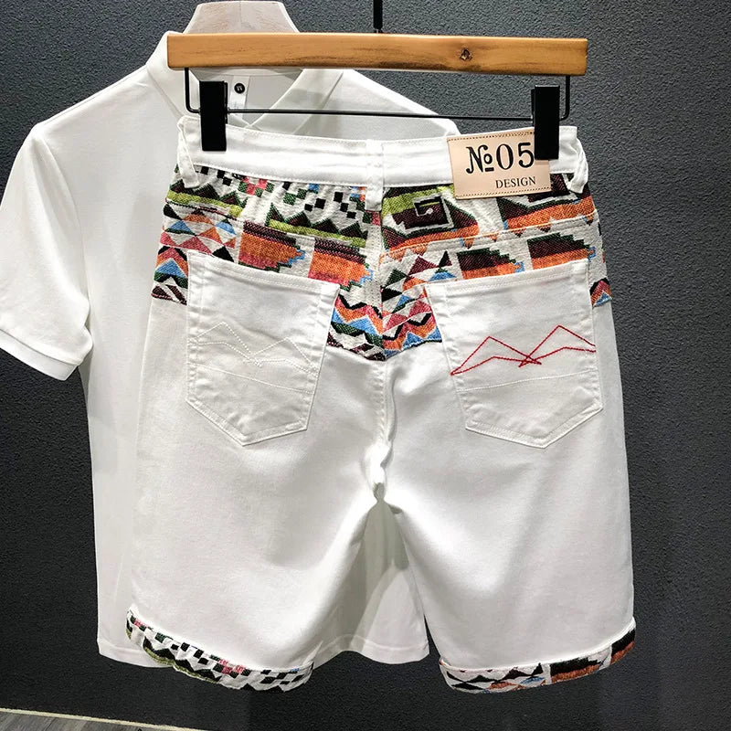 Short en Jean Homme Déchiré Style Rétro – CLEVI Paris