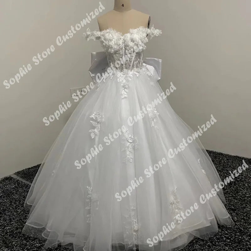 Robe de bal princesse en mousseline – CLEVI Paris