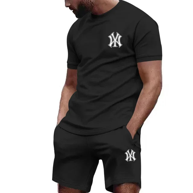 Ensemble homme t-shirt et bas à cordon – CLEVI Paris