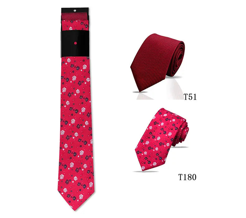 Ensemble de 2 cravates homme élégantes – CLEVI Paris