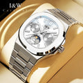 Montre Automatique Homme Carnival 43MM Acier Verre Saphir Étanche 50M – CLEVI Paris