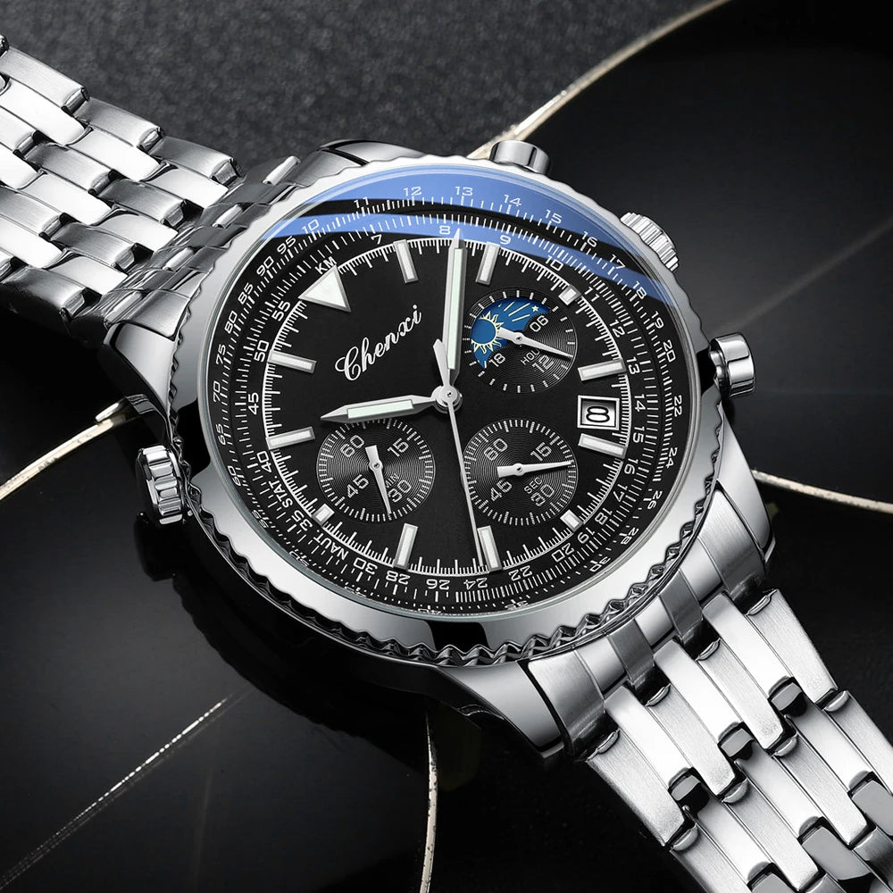 Montre à quartz CHENXI 974 pour homme – CLEVI Paris