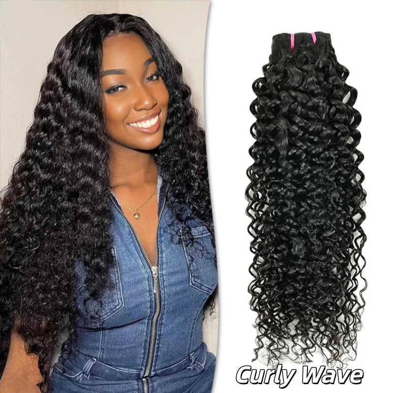 Bundles Deep Wave Cheveux Humains Remy Brésiliens – CLEVI Paris