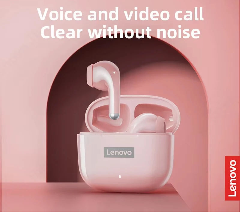 Écouteurs TWS Lenovo LP40 Pro Bluetooth 5.1 IPX5 25h – CLEVI Paris