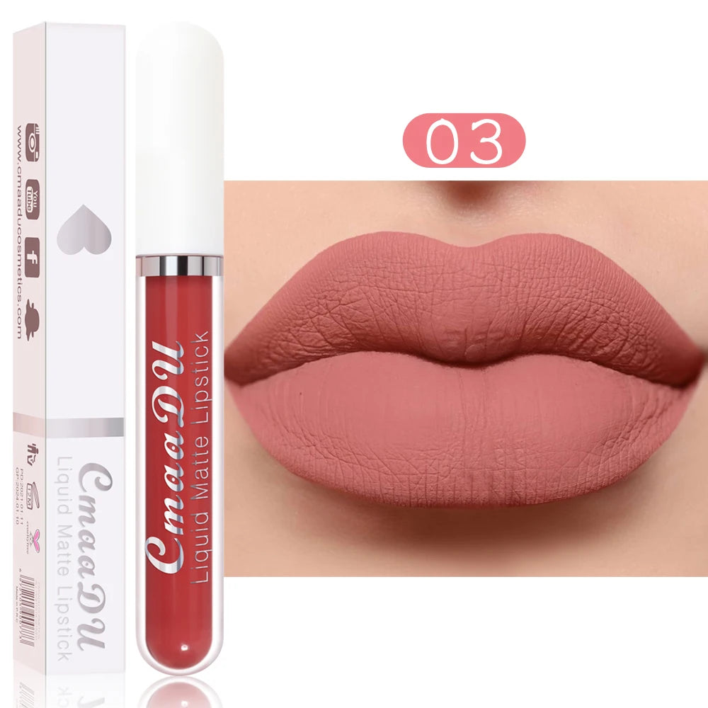 Gloss Liquide Mat Longue Tenue Waterproof Lèvres – CLEVI Paris