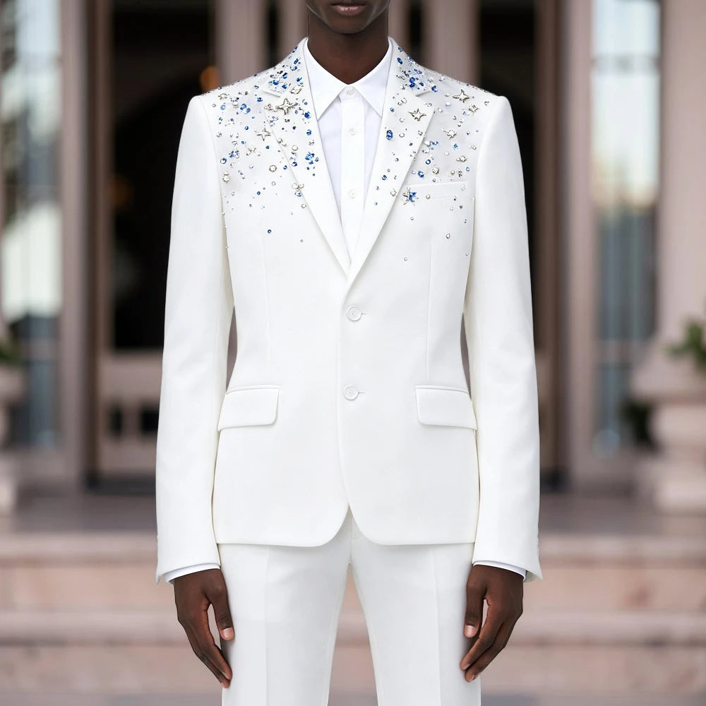 Costume de mariage homme coupe slim – CLEVI Paris