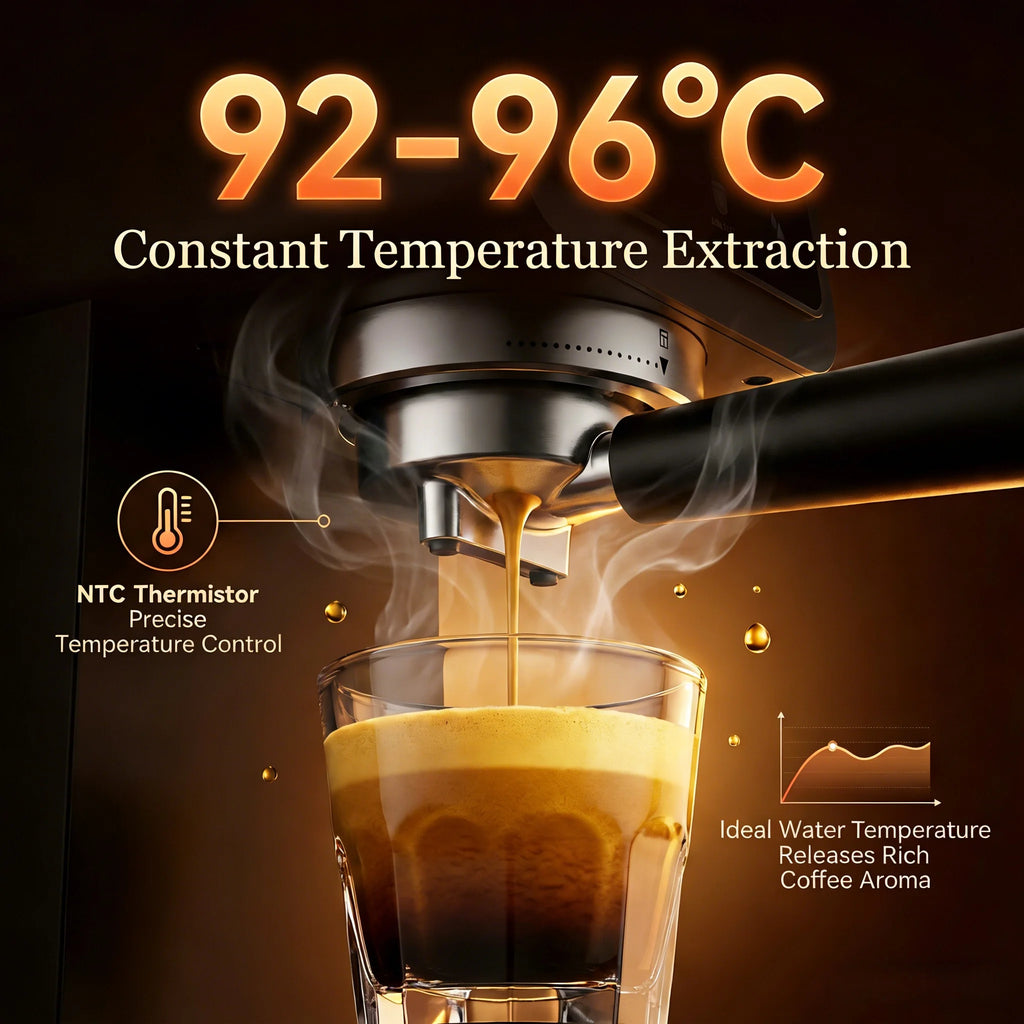 Machine expresso 20 bars, mousseur à lait auto – CLEVI Paris
