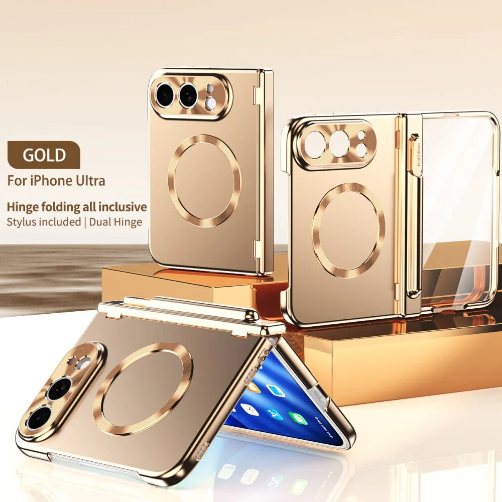 Coque iPhone Duo avec charnière et MagSafe – CLEVI Paris