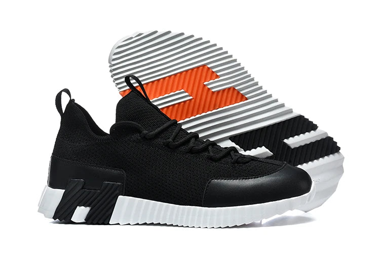 Sneakers homme en toile à semelle caoutchouc – CLEVI Paris