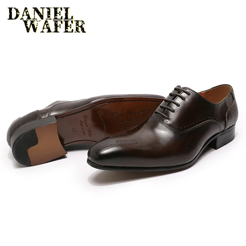 Chaussures Oxford en Cuir pour Homme – CLEVI Paris