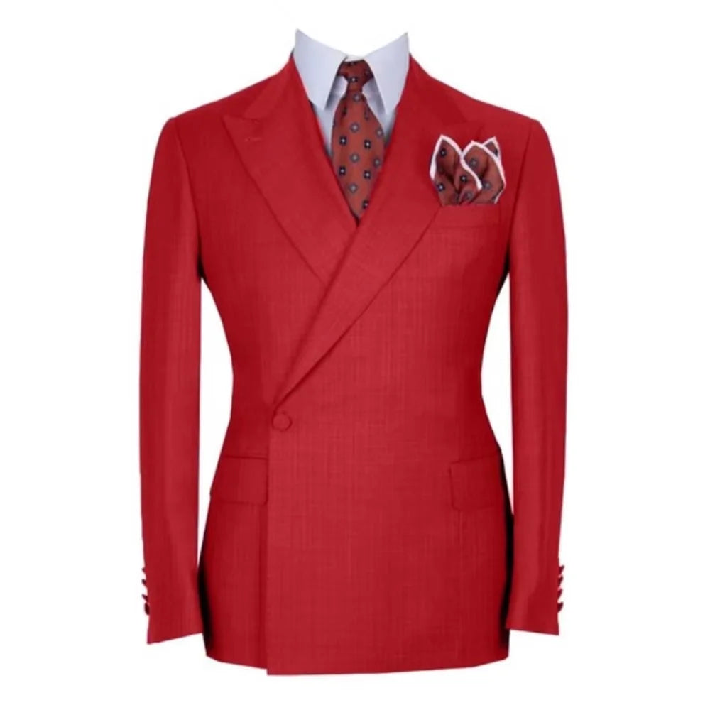 Costume homme 2 pièces à revers pointus – CLEVI Paris