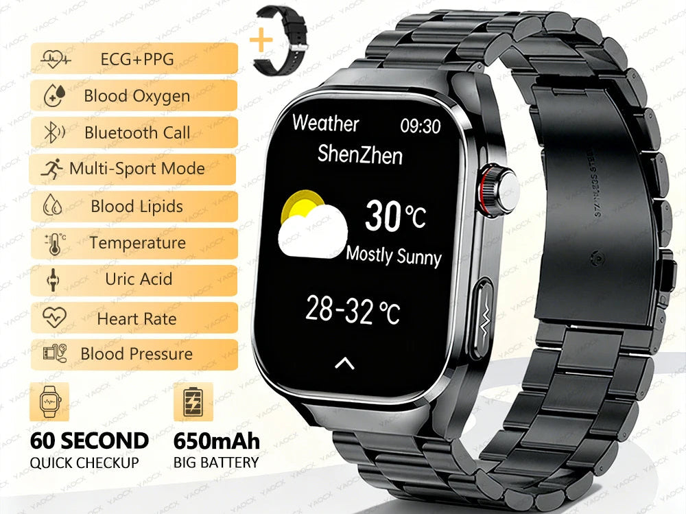 Montre connectée TK16 AMOLED avec appels Bluetooth – CLEVI Paris