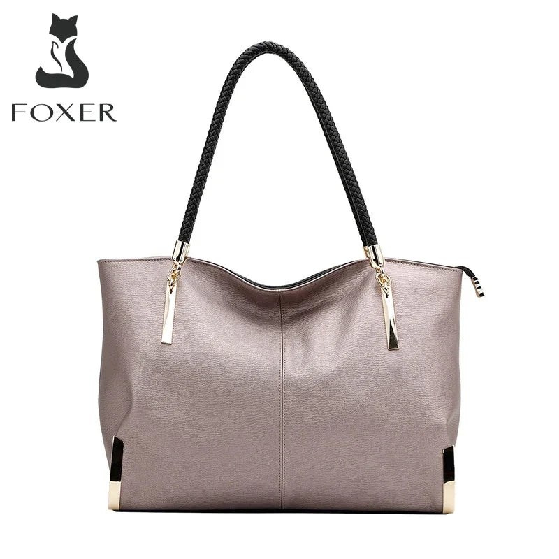 Sac à Main Femme Cuir Véritable Résistant Grande Capacité – CLEVI Paris