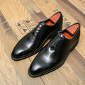 Brogue Homme Semelle Rouge Lacets Bout Rond Style Bureau Formel | Noir & Marron EU 38-48