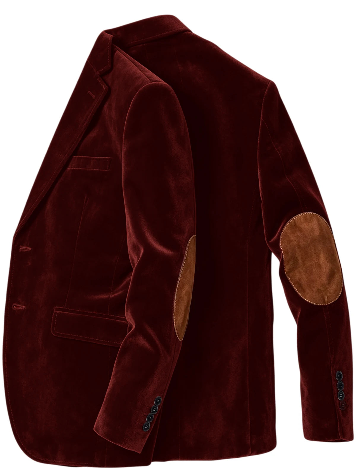 Blazer homme en velours à coudières – CLEVI Paris