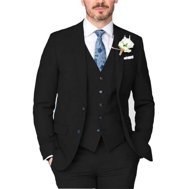 Costume 3 pièces homme élégant – CLEVI Paris