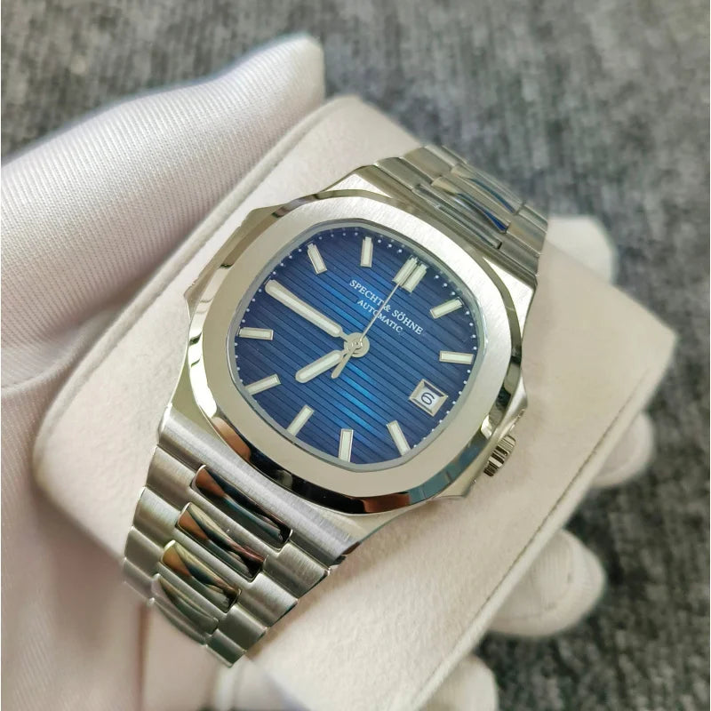 Montre Automatique Homme Specht & Söhne 40MM Acier Verre Saphir 50M – CLEVI Paris