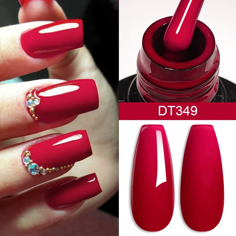 Vernis Gel Semi-Permanent MEET ACROSS 7ml – Longue Durée Style Français UV/LED Nail Art – CLEVI Paris